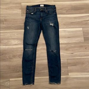 Hudson distressed jeans size 25